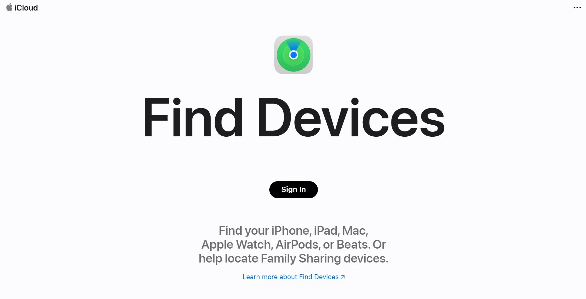 finding a lost iPhone with iCloud